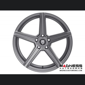 Ford Fusion Custom Wheels by Fondmetal - KV-1 - Matte Titanium